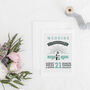 Personalised Wedding Day Card With Wedding Details, thumbnail 1 of 4