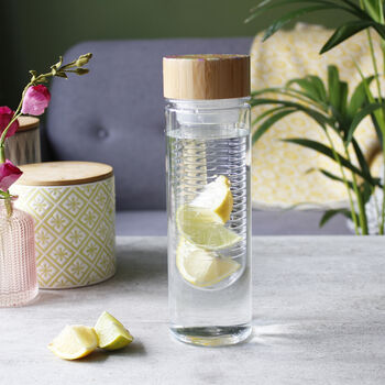 Bamboo Lid Bottle With Removable Infuser For Her, 7 of 12