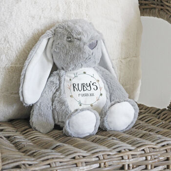 Personalised Bunny Rabbit Plush Toy, 2 of 7