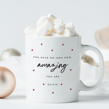Personalised You Are Amazing Mug Gift, 3 of 8