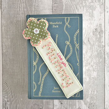Personalised Flower Bookmark, 8 of 12