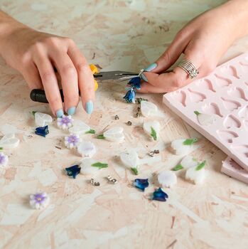 Bluebell Earrings, Spring Flowers, Mothers Day Gift, 5 of 7