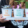 Personalised Funny Plant Tray And Pots, thumbnail 4 of 5