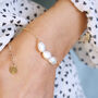 Organic Pearl Personalised Bracelet, thumbnail 2 of 8