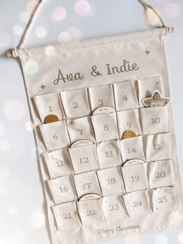 Personalised Hanging Advent Calendar, 4 of 4