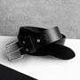 Handmade Personalised Men's Hidden Initial Leather Belt, thumbnail 1 of 6