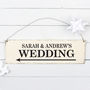 Personalised Handmade Wedding Sign, thumbnail 1 of 3