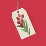 Vibrant Tulip Print Gift Wrapping Paper, thumbnail 4 of 7