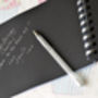 Personalised 80th Monochrome Birthday Guest Book, thumbnail 5 of 7
