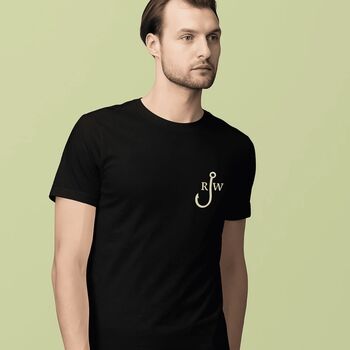 Personalised Unisex Fishing T Shirt, 2 of 5