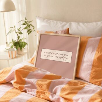 Night Night Love You Nursery Prints, 6 of 6