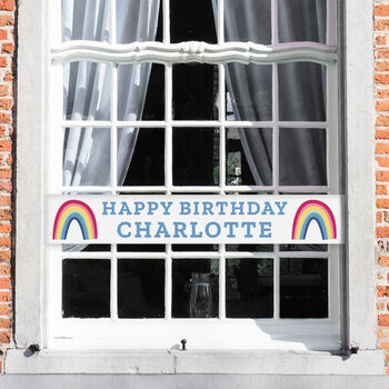 Personalised Rainbow Banner, 4 of 7