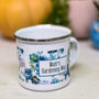 Personalised Mum's Enamel Gardening Mug, thumbnail 7 of 9