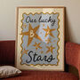 Our Lucky Stars Personalised Family Initials Print, thumbnail 1 of 12