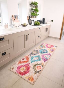 Hug Rug Eco Washable Painted Ikat, 5 of 7