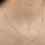 Single Pearl Necklace, thumbnail 3 of 4