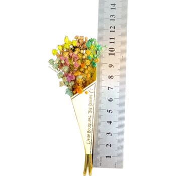 Mini Dried Preserved Bouquets, Gypsophila Baby's Breath, 4 of 4