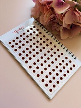 Golden Border Velvet 576 Bindi Booklet, 6 of 10