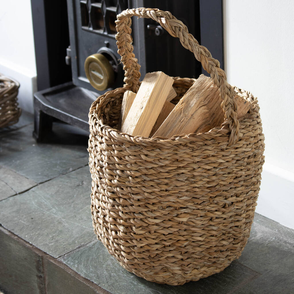Seagrass Kindling Basket By Marquis & Dawe