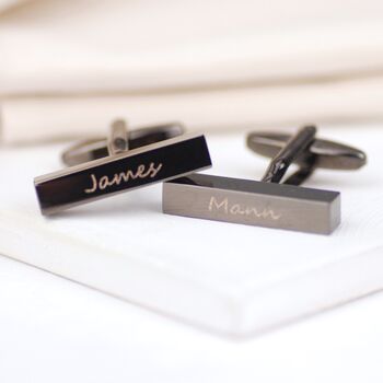 Personalised Graduation Bar Cufflinks, 4 of 8