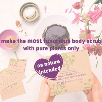 Make Your Own Organic Vegan Body Scrub Kit, 2 of 9