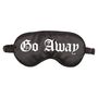 Go Away Gothic Satin Sleep Mask, thumbnail 2 of 3