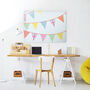 Bunting Design / Large Magnetic Notice Board, thumbnail 1 of 7