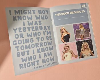 Sabrina Carpenter Activity Book, 3 of 5