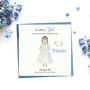 1st Holy Communion Card For A Special Girl, thumbnail 2 of 6