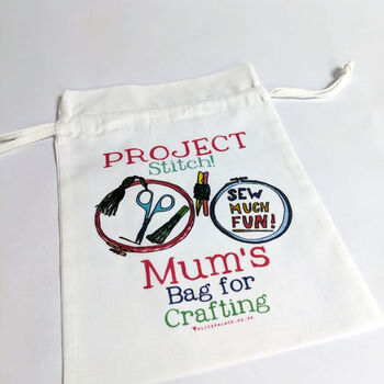 Personalised Craft Project Bag, 5 of 10