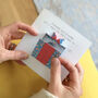Personalised Christmas Origami Hidden Photo Card, thumbnail 3 of 5