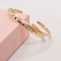 Wide Matte Cuff In 14k Gold Filled, thumbnail 4 of 7