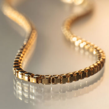 Green And Cream Rectangle Necklace, 5 of 7