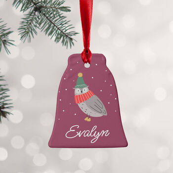 Personalised Christmas Bell Decoration, 11 of 12