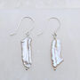 Amelia Biwa Pearl Hook Earrings, thumbnail 1 of 2