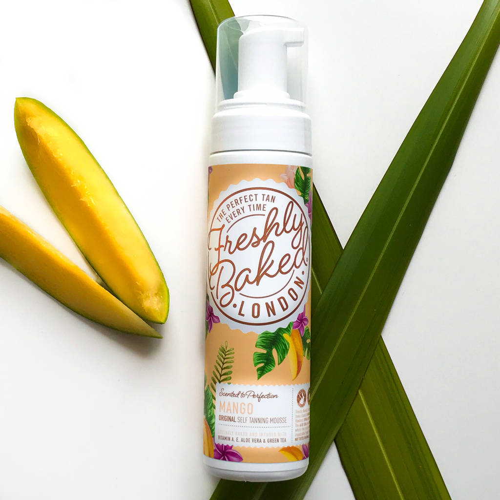 Original Mango Self Tan Mousse By Freshly Baked London ...