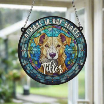 Lurcher Memorial Suncatcher, 3 of 6