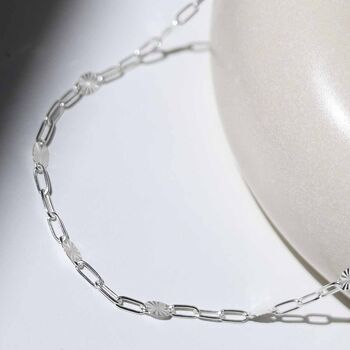 Sterling Silver Shimmer Necklace, 4 of 6