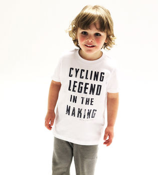 'Cycling Legend In The Making' Kids Tshirt, 2 of 3