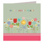 Floral Happy Anniversary Card, thumbnail 2 of 5