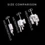 Contemporary Silver Studs | Metropolis Earrings, thumbnail 7 of 7