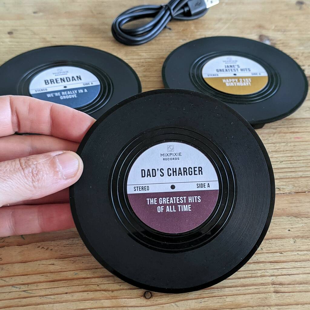 Personalised Wireless Phone Charger, 1 of 8