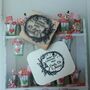 Christmas Personalised Gift Labels Rubber Stamp Kids, thumbnail 4 of 5