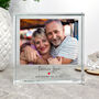 Personalised Photo Any Message Red Heart Crystal Token For A Partner Or Loved One, thumbnail 3 of 7