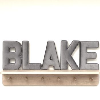 Velvet Fabric Letters, 7 of 9