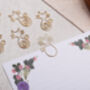 Gold Paper Clips Cat Shaped Metal Paperclip For Wedding Or Office Stationery, thumbnail 1 of 2
