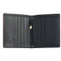 Men's Luxury Black Leather Wallet Card Holder Rfid Safe Personalised, thumbnail 3 of 8