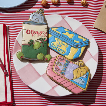 Personalised 'You Make My Life Butter' Iced Biscuit, 2 of 7