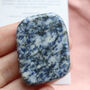 Brazilian Sodalite Smoothstone With Pouch | Crystal, thumbnail 2 of 7
