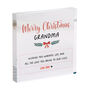 Personalised Christmas Gift For Grandma Plaque, thumbnail 4 of 4